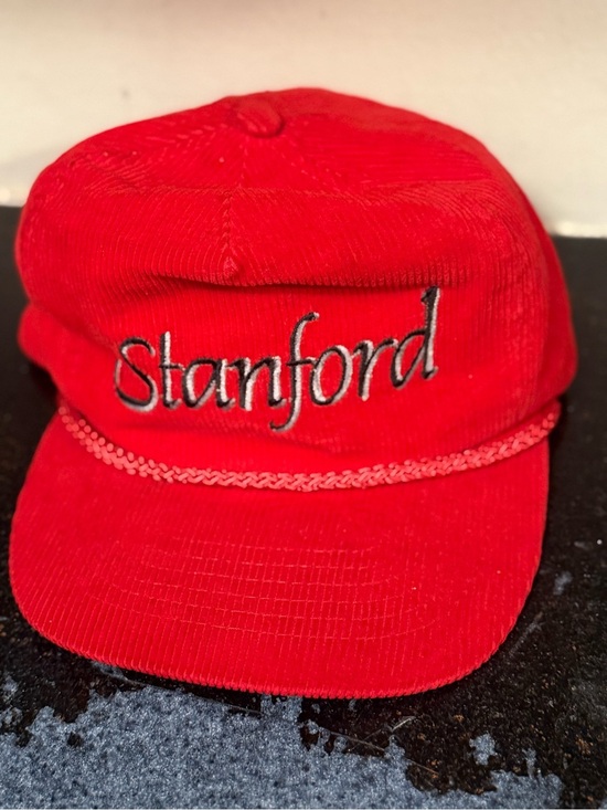 Other - Vintage Stanford University Cardinals Red Corduroy Cap